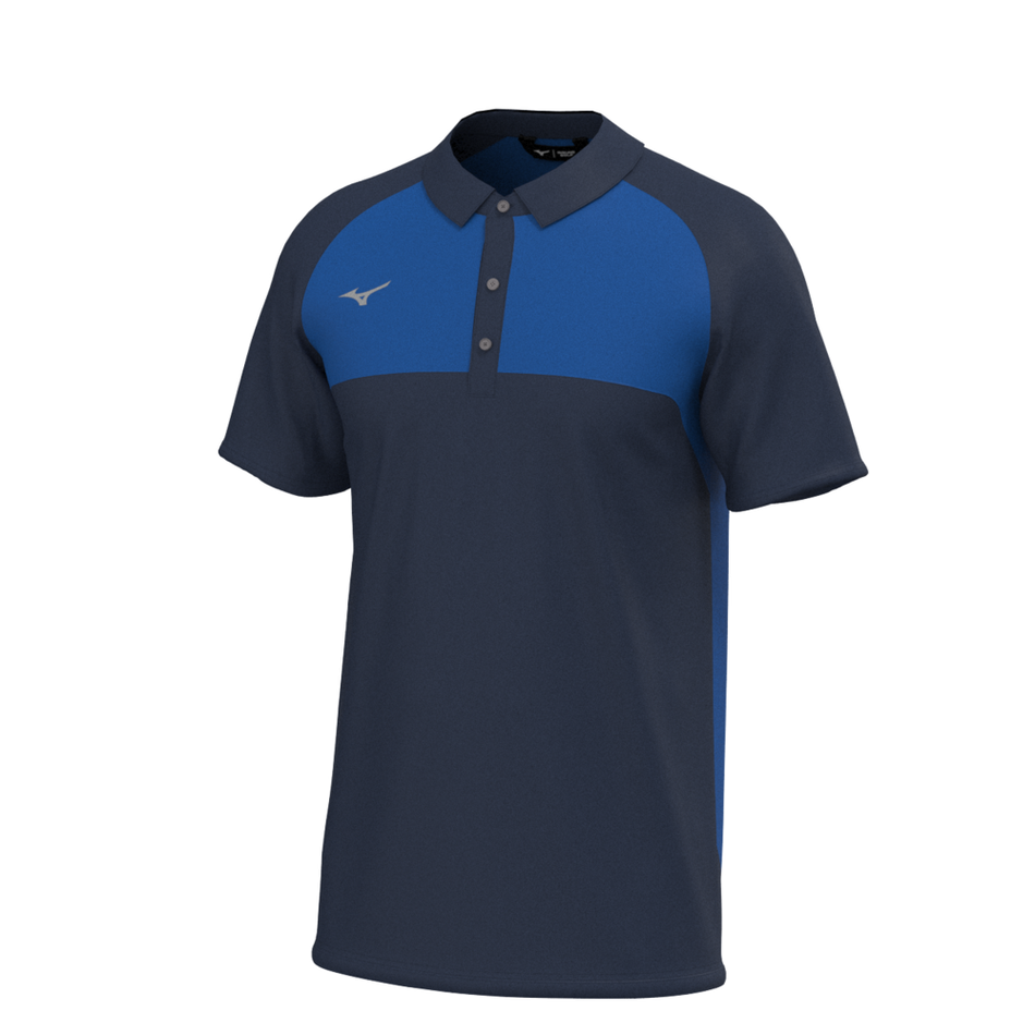 Mizuno Mizuno Contrast Polo Navy